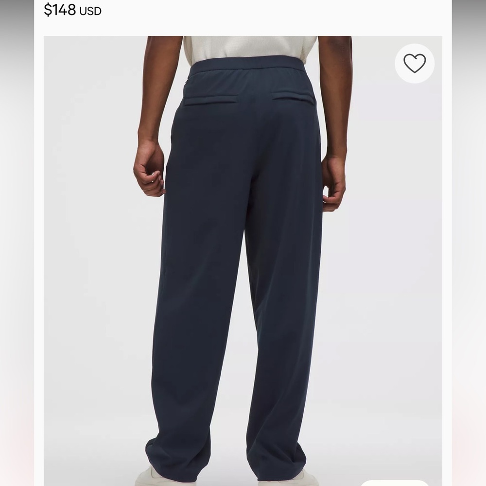 LULULEMON SMALL Men's  Pants charcoal color STRECHY - Picture 2 of 9
